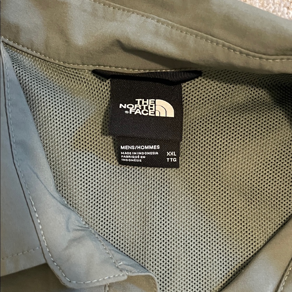 The North Face Men's Olive Shirt Jacket - Picture 2 of 4